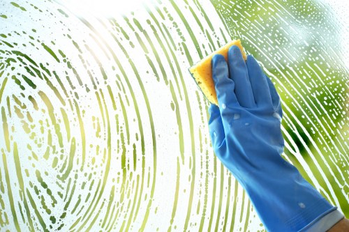 Professional carpet cleaner in Balham deep cleaning a living room carpet