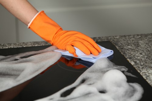 Oven cleaning in a Balham kitchen with a transparent quote and pricing overview
