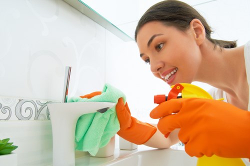 Deep oven cleaning service in Balham with focus on grease removal