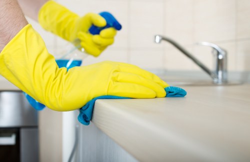 Clean and hygienic Balham office interior