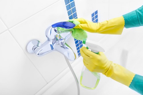 Cleaning supplies and appliance care during service