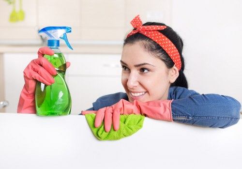 Local oven cleaning service in Balham demonstrating careful appliance care